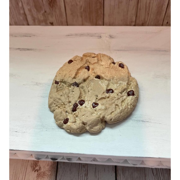 ⤵️Fake Faux Cookie Chocolate Chip | Fake Cookie Primitive Farmhouse - Picture 8 of 10